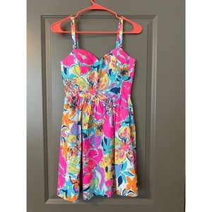 NWOT Lilly Pulitzer Christine Dress Besame Mucho Pink